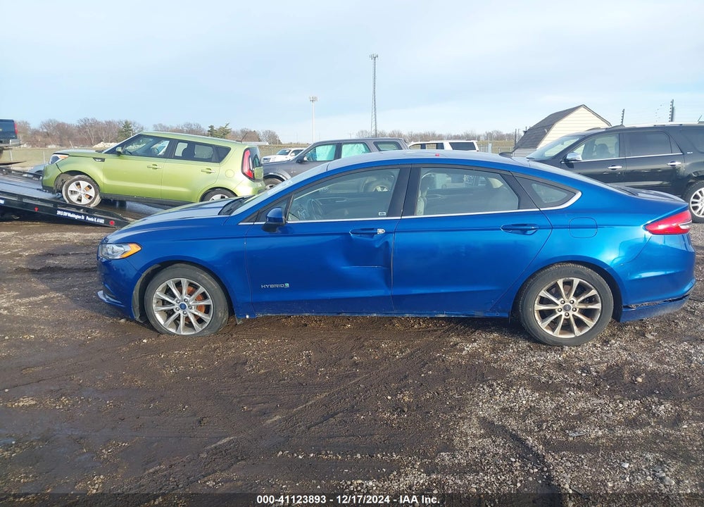 2017 FORD FUSION HYBRID S VIN: 3FA6P0UU0HR264730