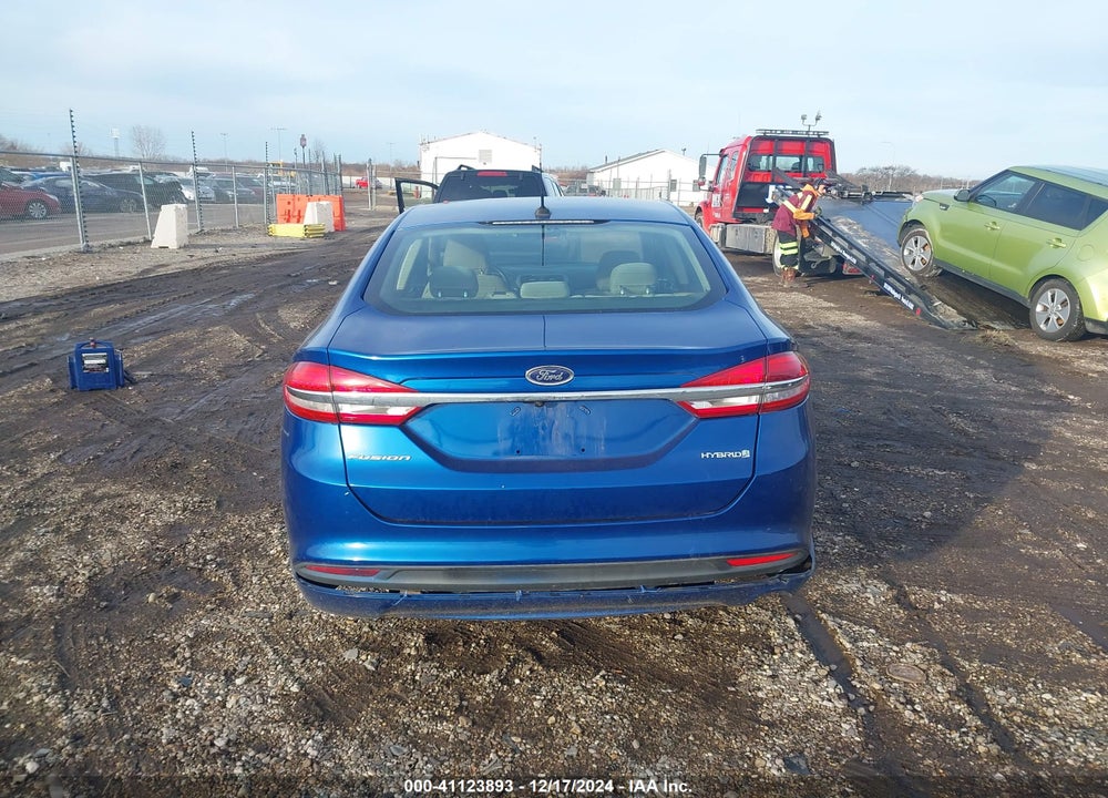 2017 FORD FUSION HYBRID S VIN: 3FA6P0UU0HR264730