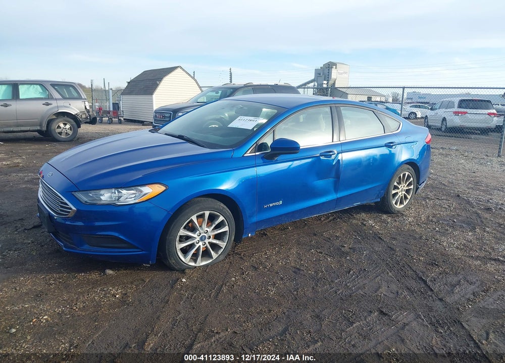 2017 FORD FUSION HYBRID S VIN: 3FA6P0UU0HR264730
