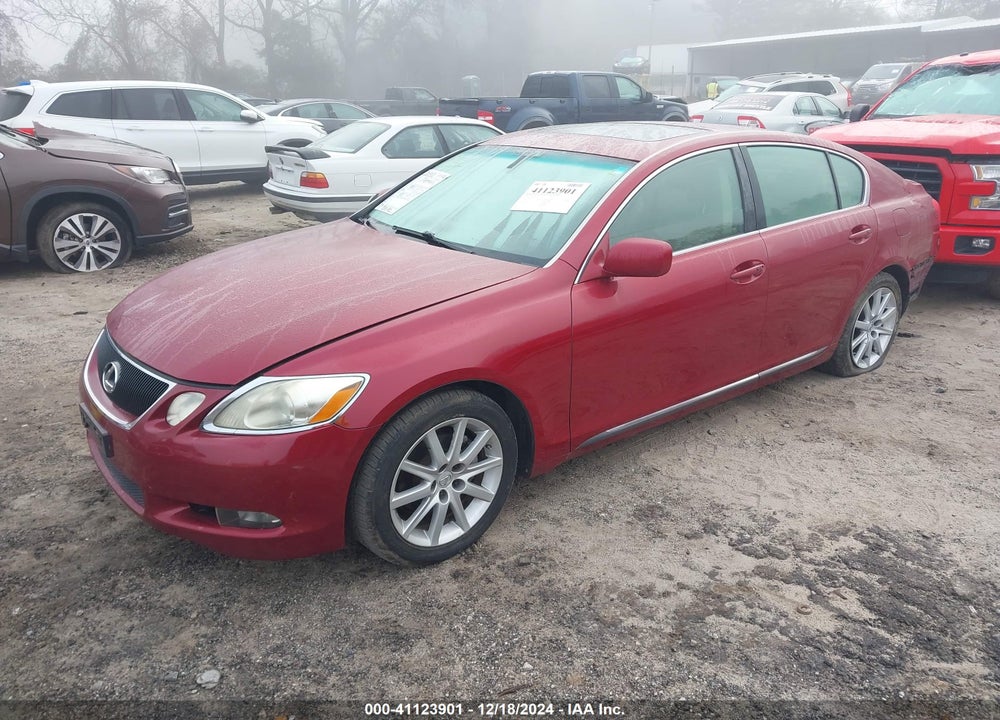 2006 LEXUS GS 300 VIN: JTHBH96S865025222