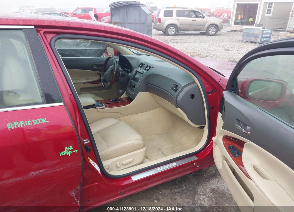 2006 LEXUS GS 300 VIN: JTHBH96S865025222