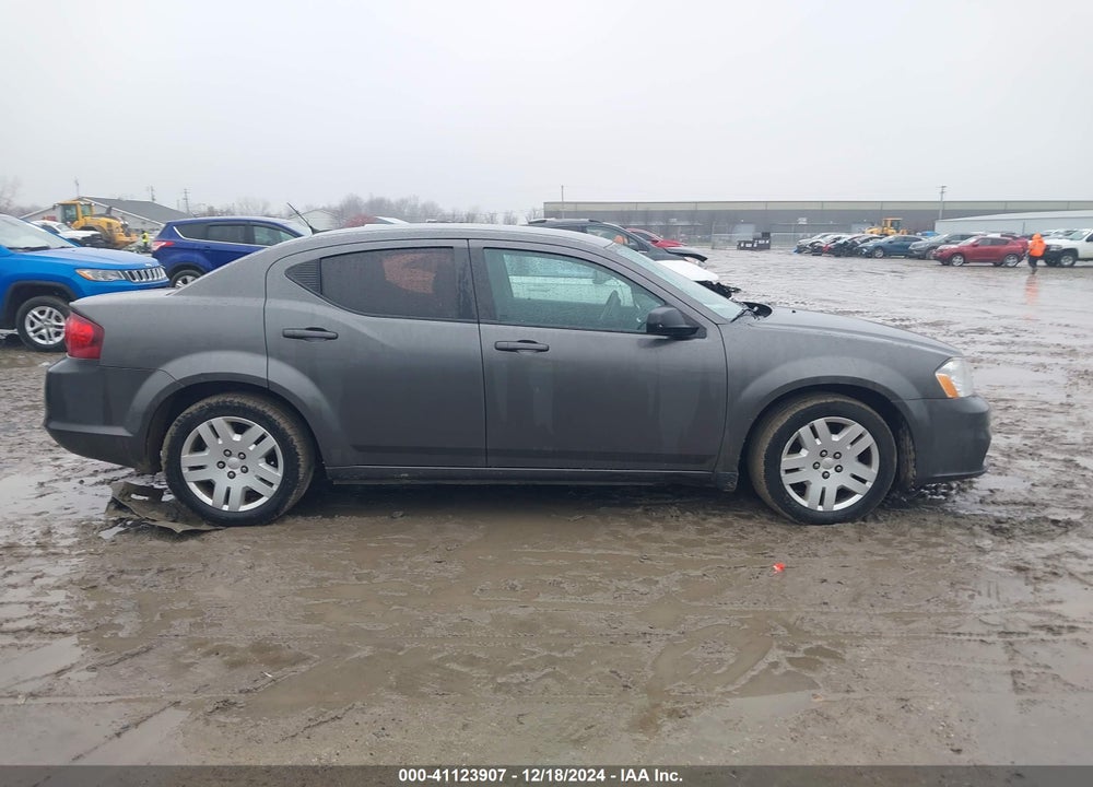 2014 DODGE AVENGER VIN: 1C3CDZAB0EN228004