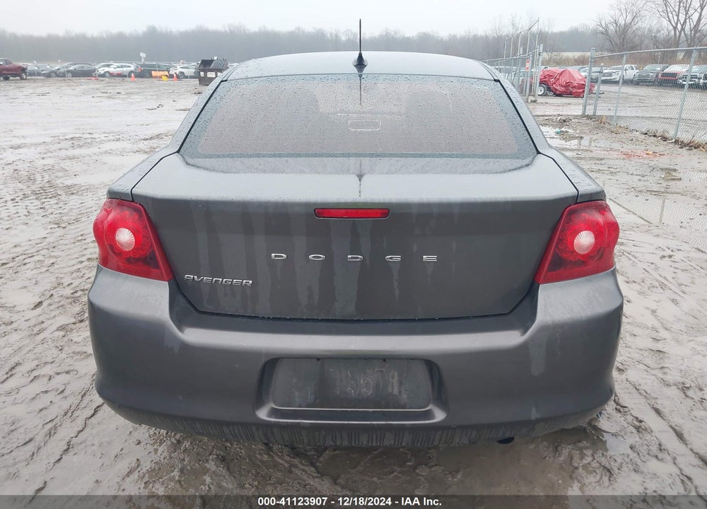 2014 DODGE AVENGER VIN: 1C3CDZAB0EN228004