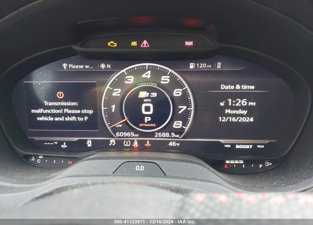 2017 AUDI S3 2.0T PREMIUM PLUS VIN: WAUB1GFF8H1062226