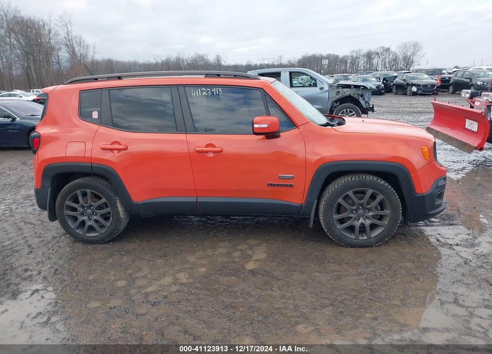 2016 JEEP RENEGADE 75TH ANNIVERSARY VIN: ZACCJABT8GPE31150