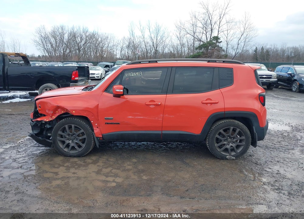 2016 JEEP RENEGADE 75TH ANNIVERSARY VIN: ZACCJABT8GPE31150