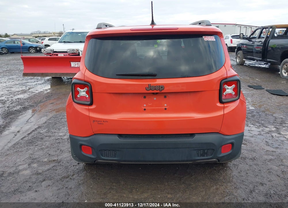 2016 JEEP RENEGADE 75TH ANNIVERSARY VIN: ZACCJABT8GPE31150