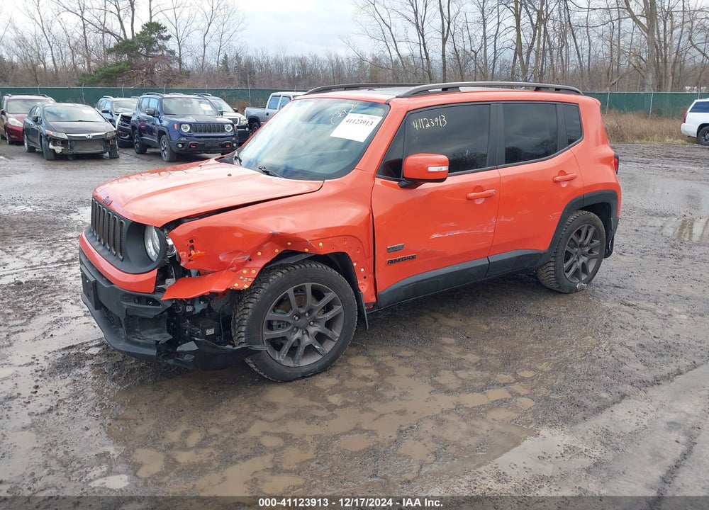 2016 JEEP RENEGADE 75TH ANNIVERSARY VIN: ZACCJABT8GPE31150