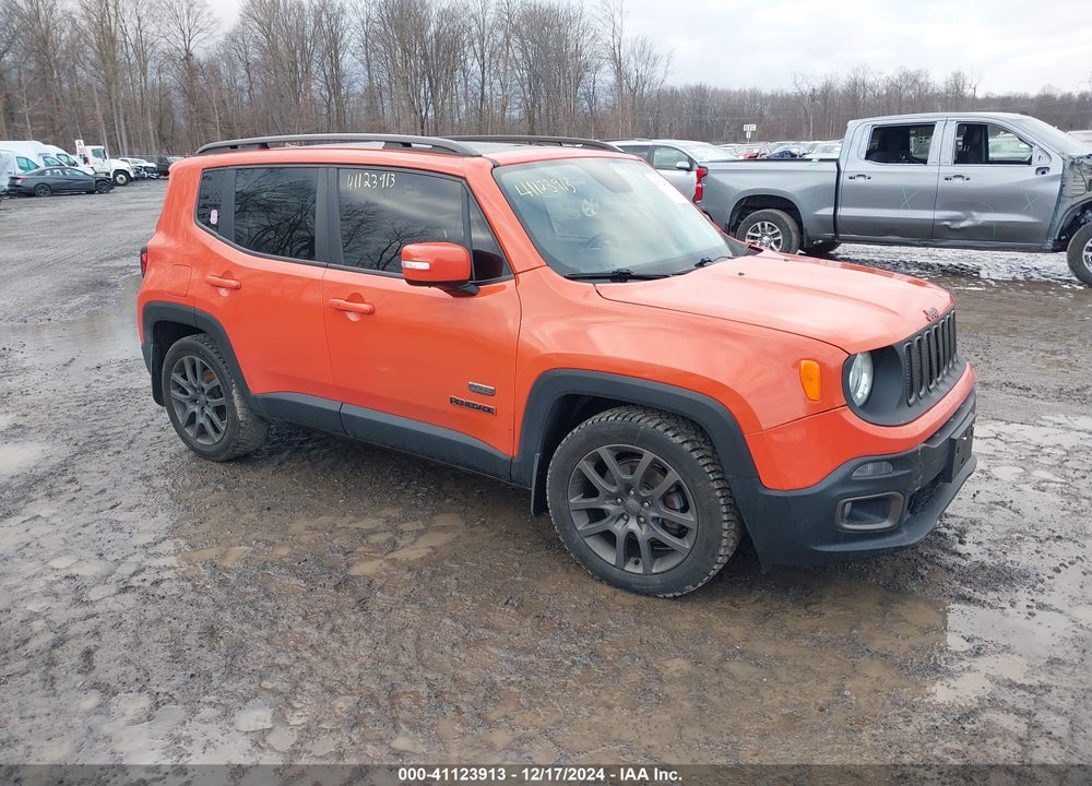 2016 JEEP RENEGADE 75TH ANNIVERSARY VIN: ZACCJABT8GPE31150
