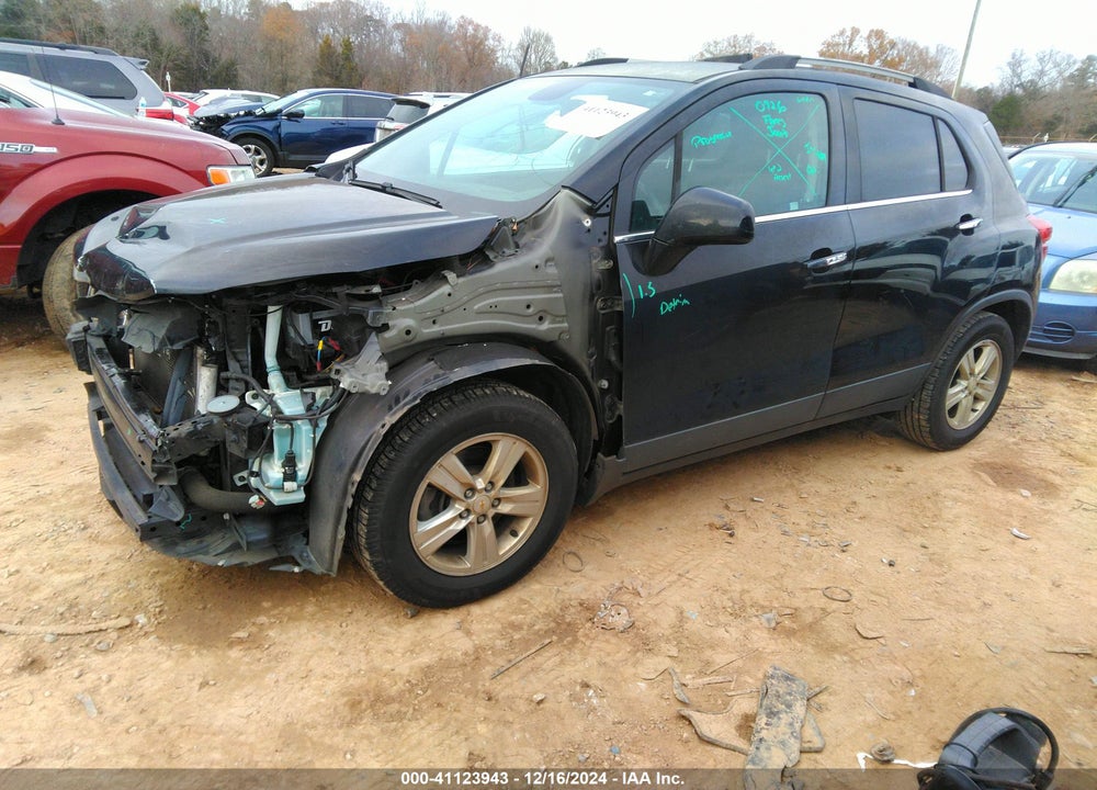 2020 CHEVROLET TRAX FWD LT VIN: KL7CJLSBXLB054275