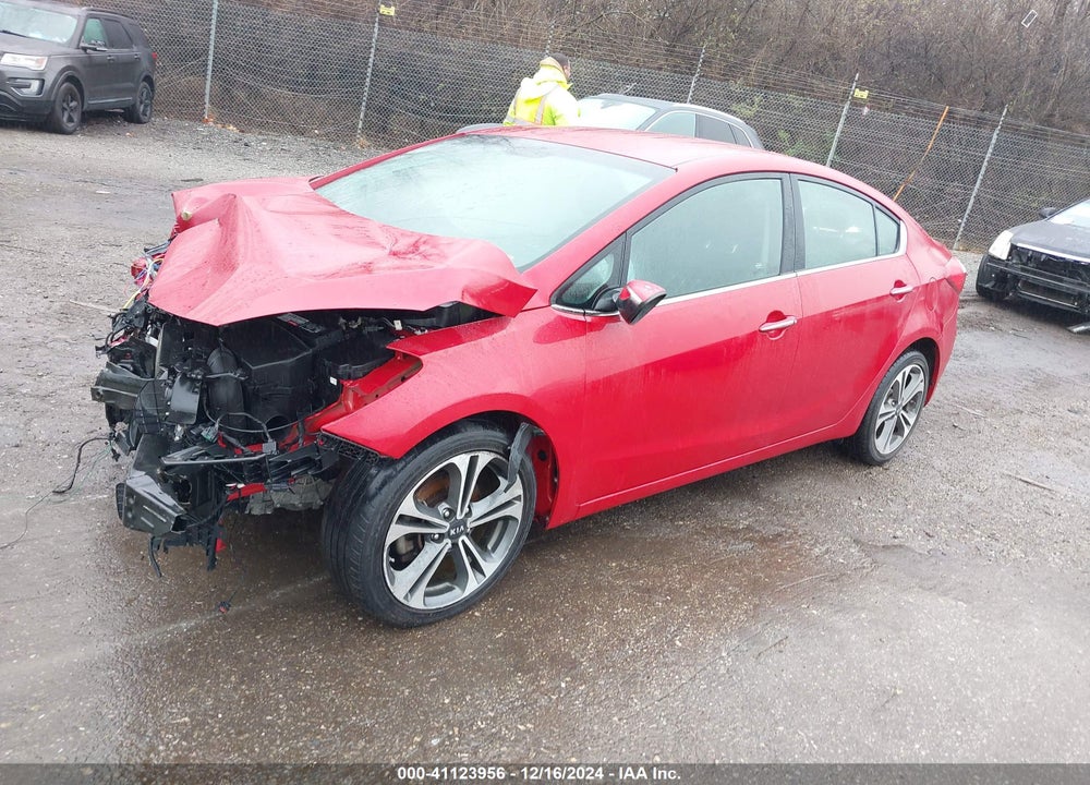 2016 KIA FORTE EX VIN: KNAFX4A82G5490629