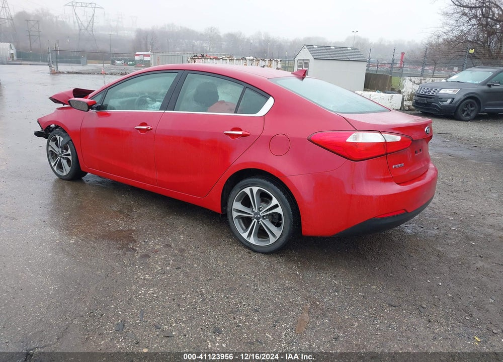 2016 KIA FORTE EX VIN: KNAFX4A82G5490629