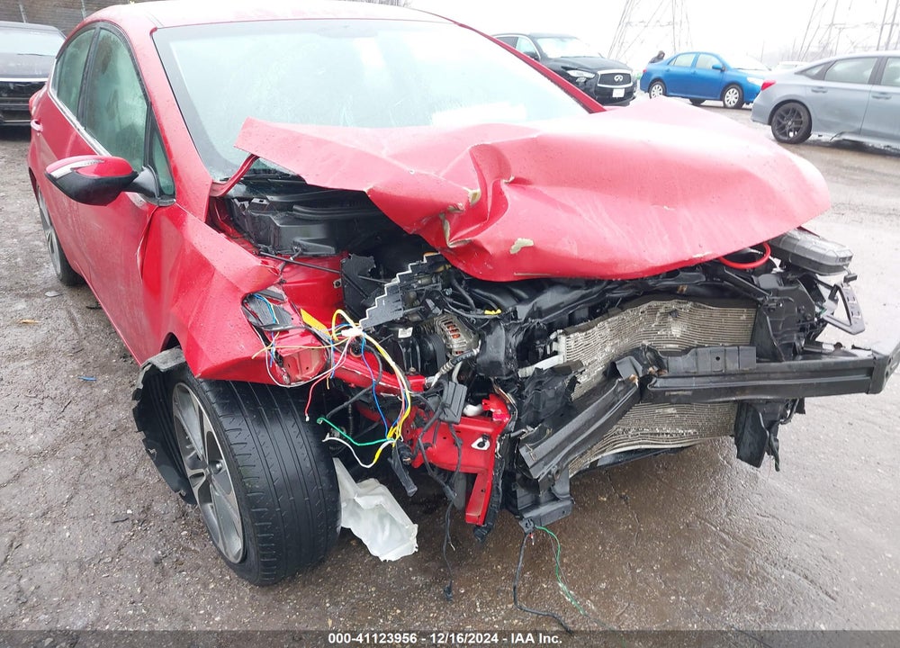 2016 KIA FORTE EX VIN: KNAFX4A82G5490629