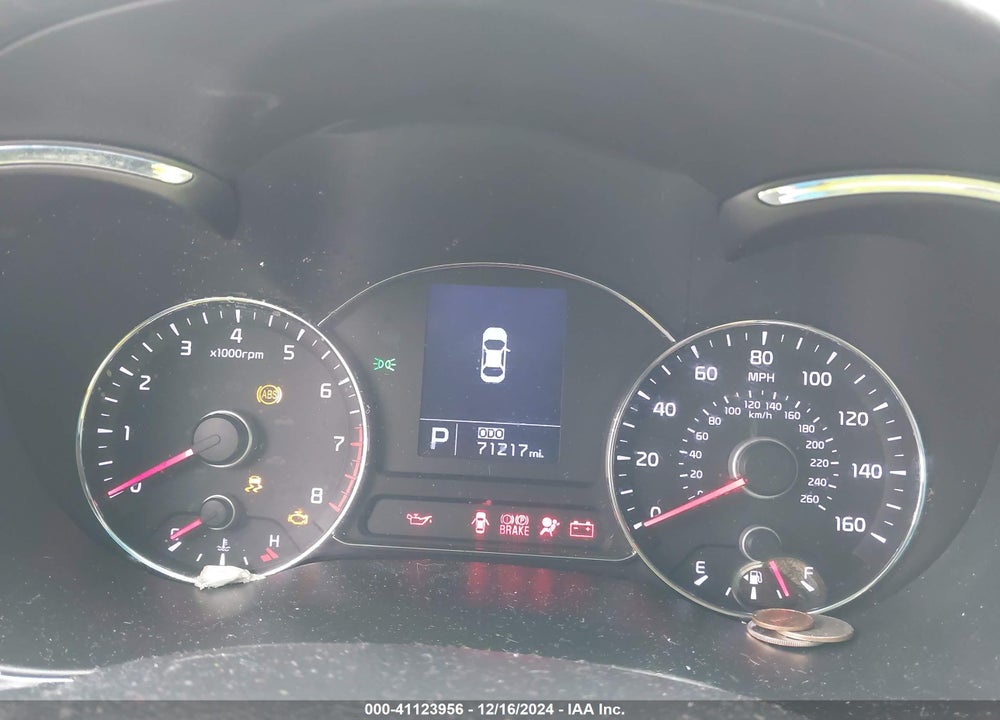 2016 KIA FORTE EX VIN: KNAFX4A82G5490629