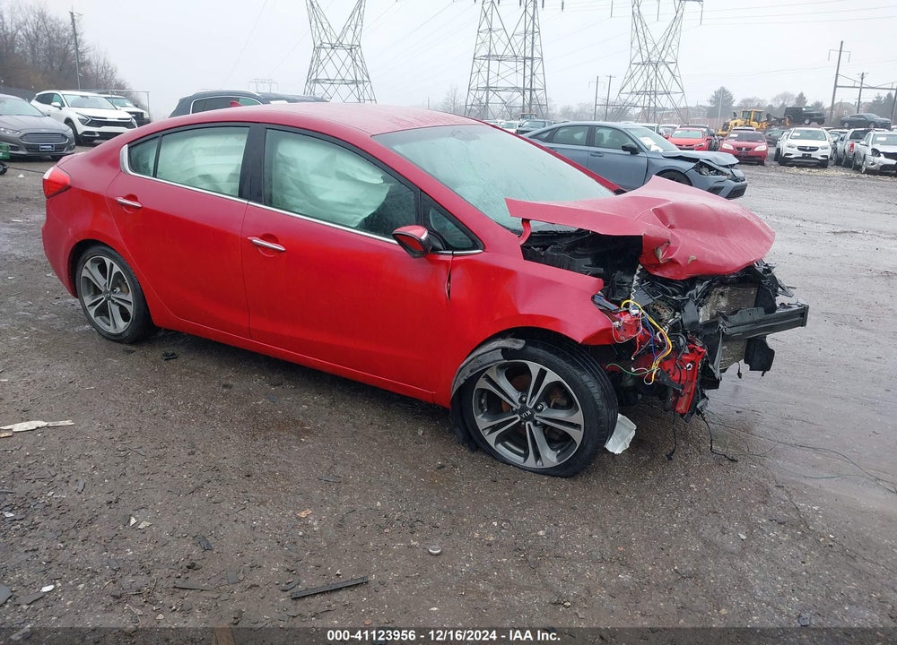 2016 KIA FORTE EX VIN: KNAFX4A82G5490629