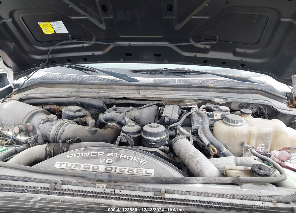 2008 FORD F-450 CHASSIS LARIAT/XL/XLT VIN: 1FDXW46R78ED57552