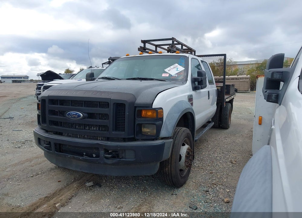 2008 FORD F-450 CHASSIS LARIAT/XL/XLT VIN: 1FDXW46R78ED57552
