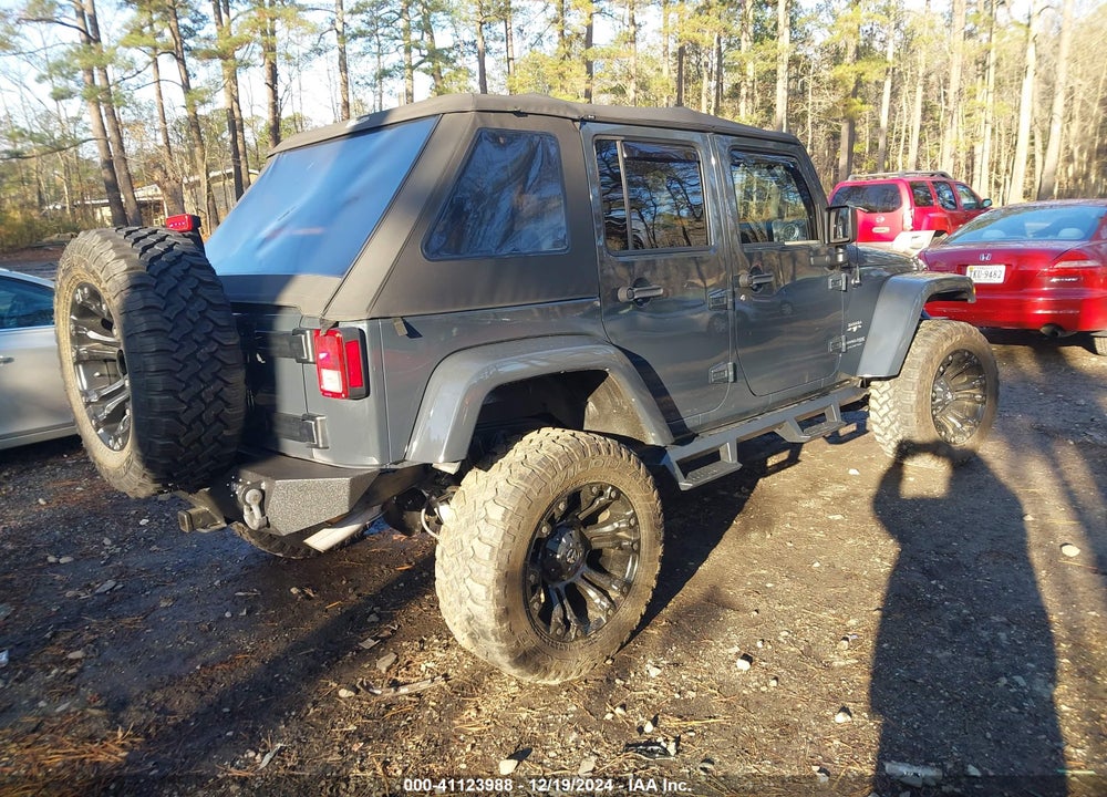 2018 JEEP WRANGLER JK UNLIMITED SAHARA 4X4 VIN: 1C4BJWEG1JL842456