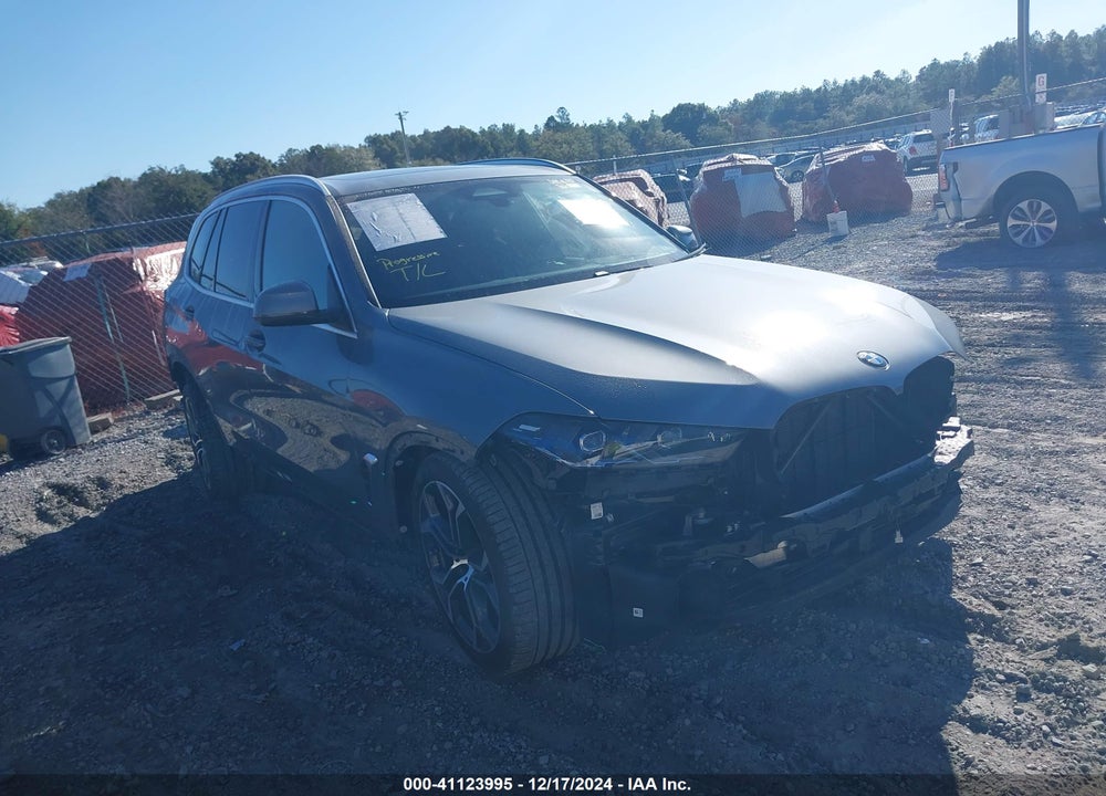 2024 BMW X5 SDRIVE40I VIN: 5UX13EU09R9S32851