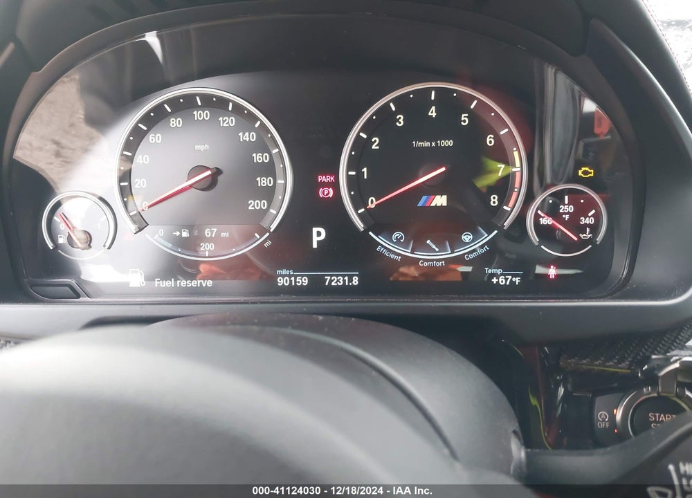 2015 BMW X6 M VIN: 5YMKW8C50F0R42921