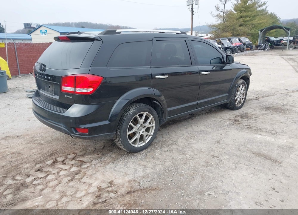 2013 DODGE JOURNEY CREW VIN: 3C4PDDDG1DT545277