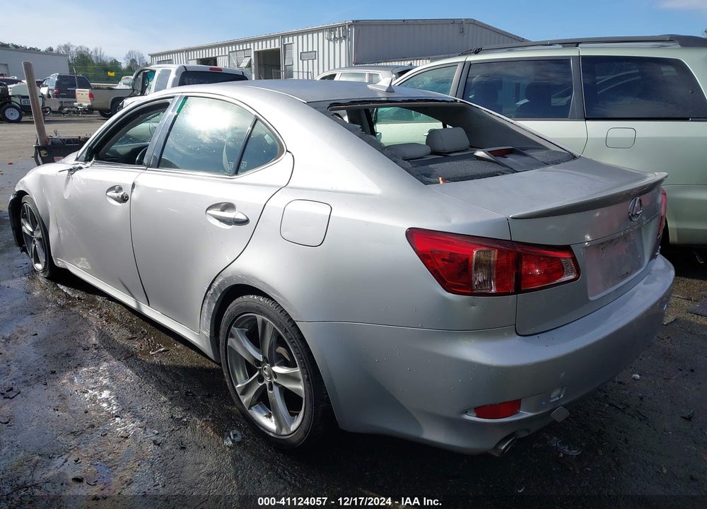 2012 LEXUS IS 250 VIN: JTHBF5C26C5159662