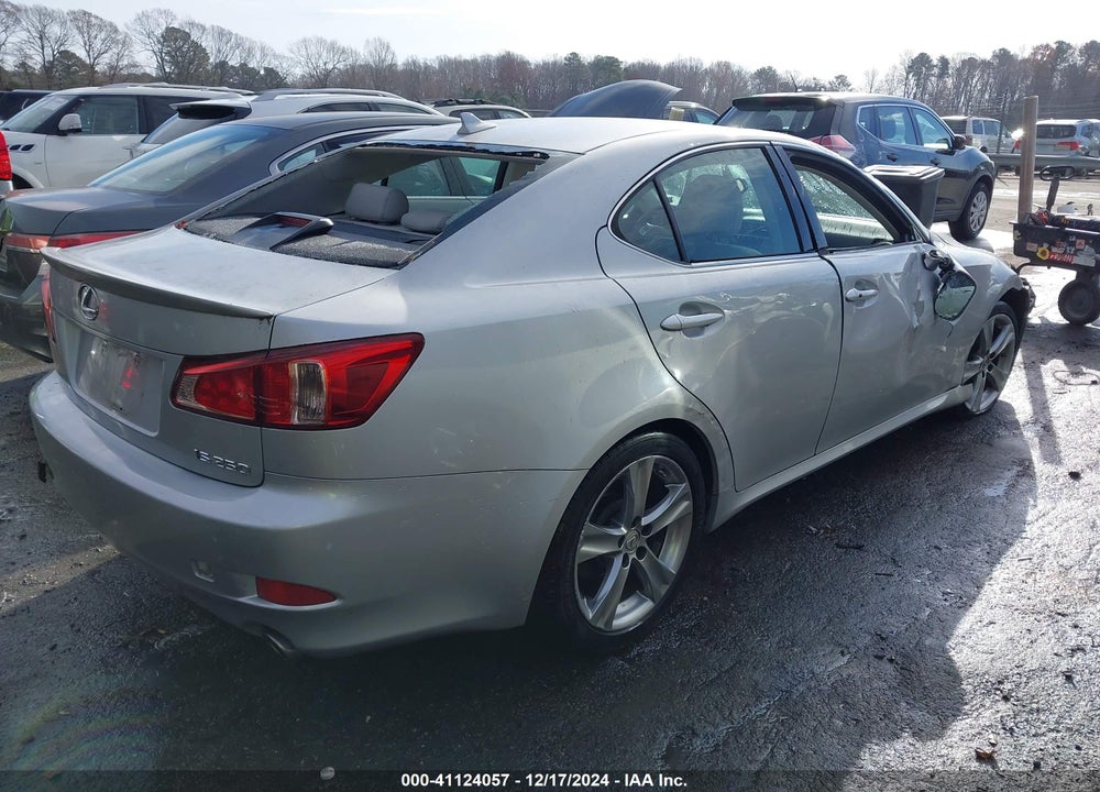 2012 LEXUS IS 250 VIN: JTHBF5C26C5159662