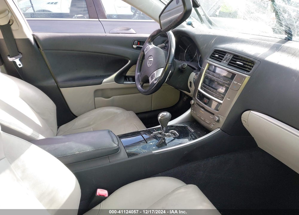 2012 LEXUS IS 250 VIN: JTHBF5C26C5159662