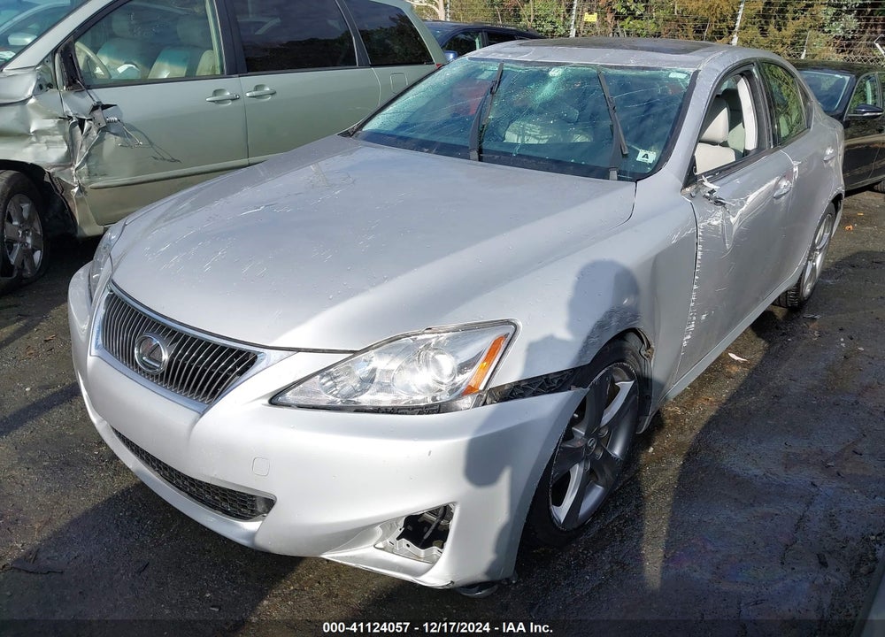 2012 LEXUS IS 250 VIN: JTHBF5C26C5159662