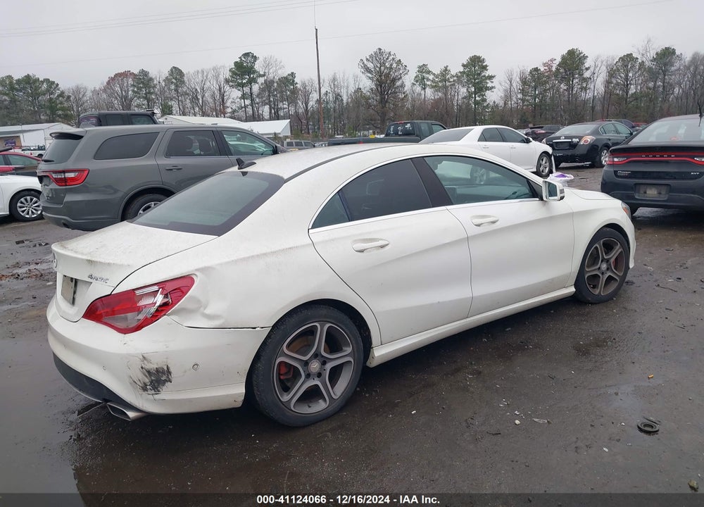 2014 MERCEDES-BENZ CLA 250 4MATIC VIN: WDDSJ4GB0EN148685