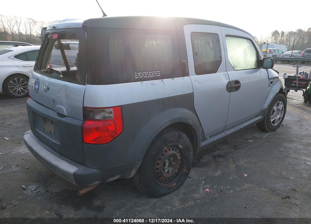 2005 HONDA ELEMENT LX VIN: 5J6YH18305L016246