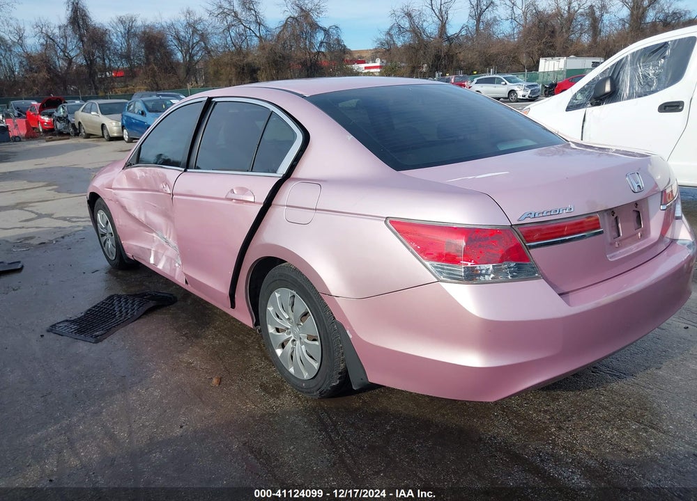 2012 HONDA ACCORD VIN: 1HGCP2F35CA000890