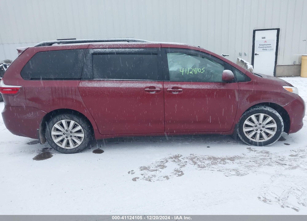 2015 TOYOTA SIENNA LE 7 PASSENGER VIN: 5TDJK3DC8FS118050