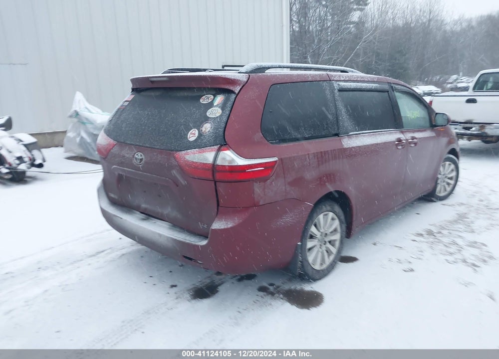 2015 TOYOTA SIENNA LE 7 PASSENGER VIN: 5TDJK3DC8FS118050