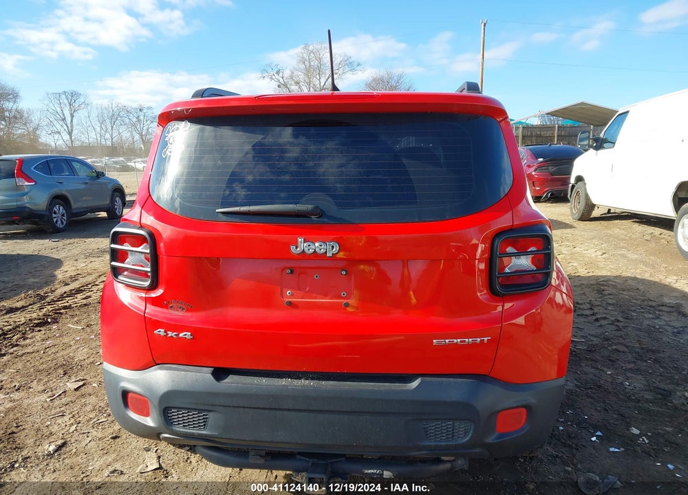 2017 JEEP RENEGADE SPORT 4X4 VIN: ZACCJBAB7HPG51816