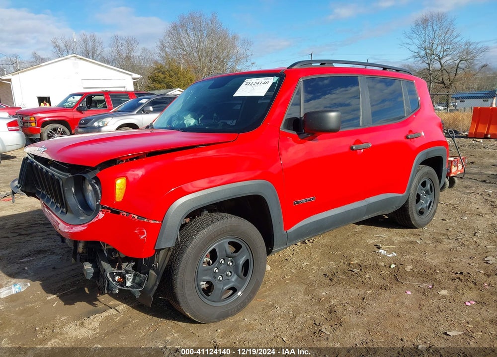 2017 JEEP RENEGADE SPORT 4X4 VIN: ZACCJBAB7HPG51816
