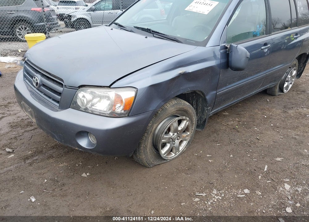 2007 TOYOTA HIGHLANDER V6 VIN: JTEEP21A870214907