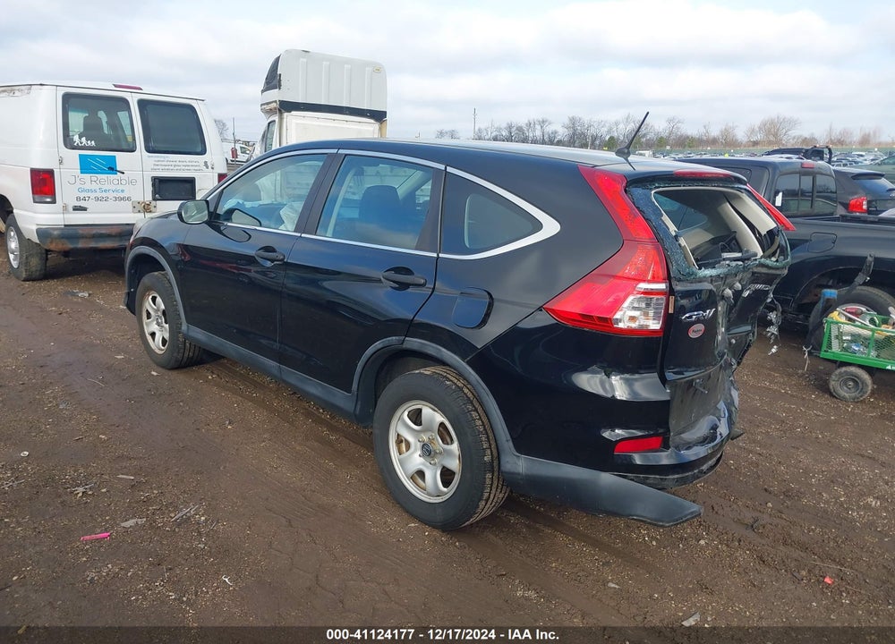 2015 HONDA CR-V LX VIN: 5J6RM4H37FL062451