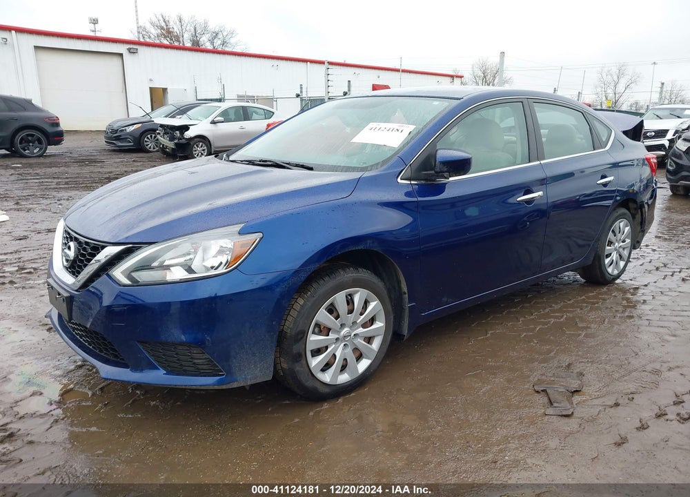 2016 NISSAN SENTRA SV VIN: 3N1AB7AP2GY245551