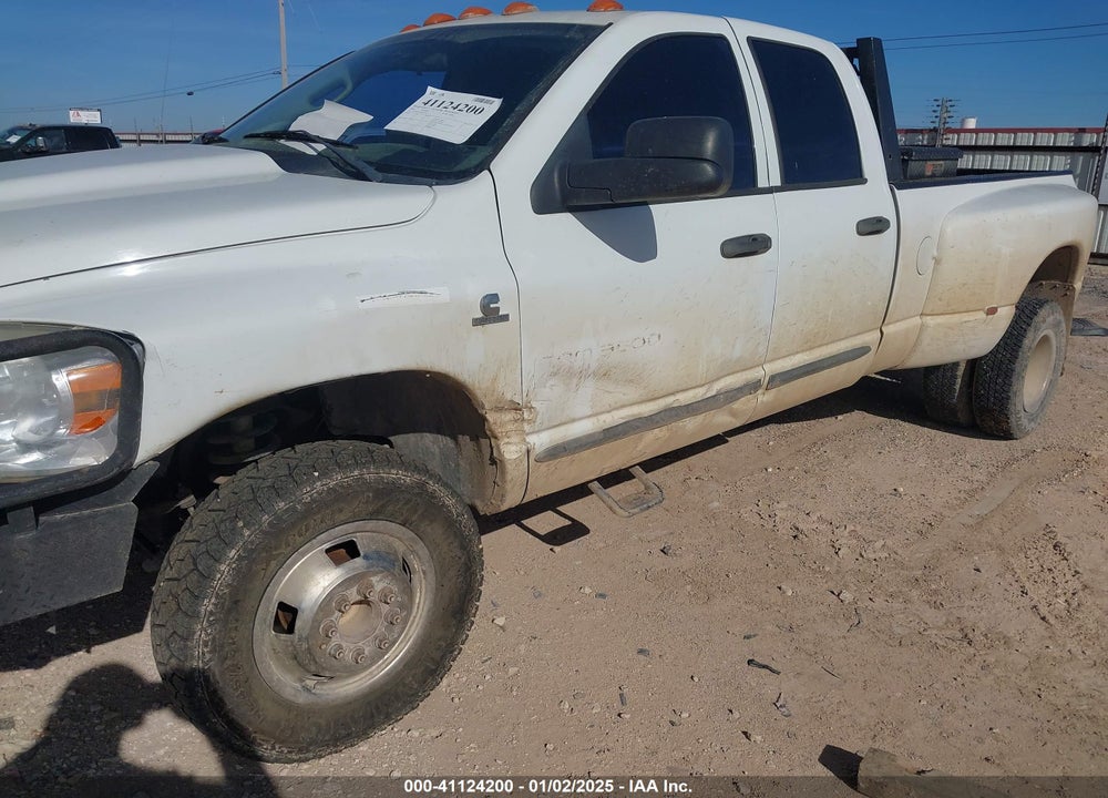 2006 DODGE RAM 3500 SLT/SPORT VIN: 3D7MX48C06G197667