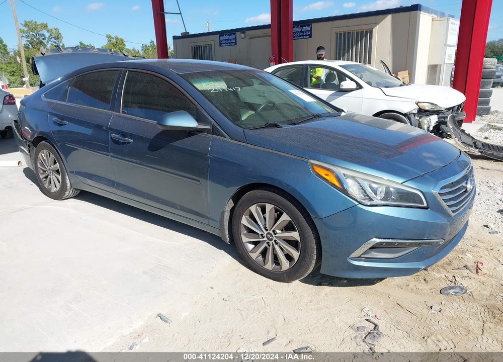 2015 HYUNDAI SONATA SE VIN: 5NPE24AF9FH203698