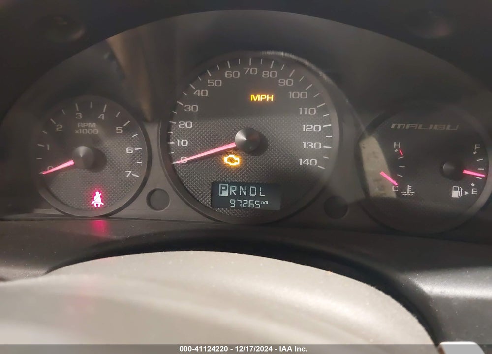 2005 CHEVROLET MALIBU LS VIN: 1G1ZT54875F168100