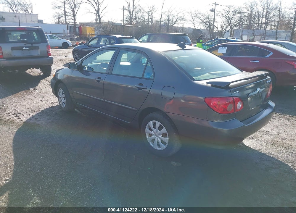 2005 TOYOTA COROLLA LE VIN: 2T1BR32E65C486870