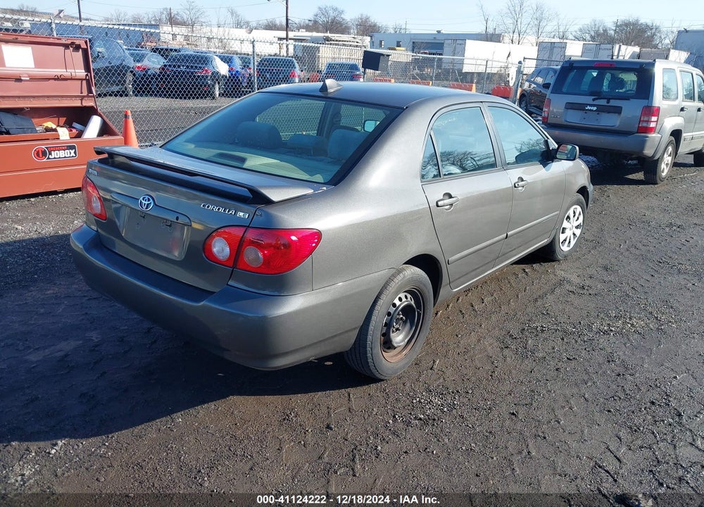 2005 TOYOTA COROLLA LE VIN: 2T1BR32E65C486870