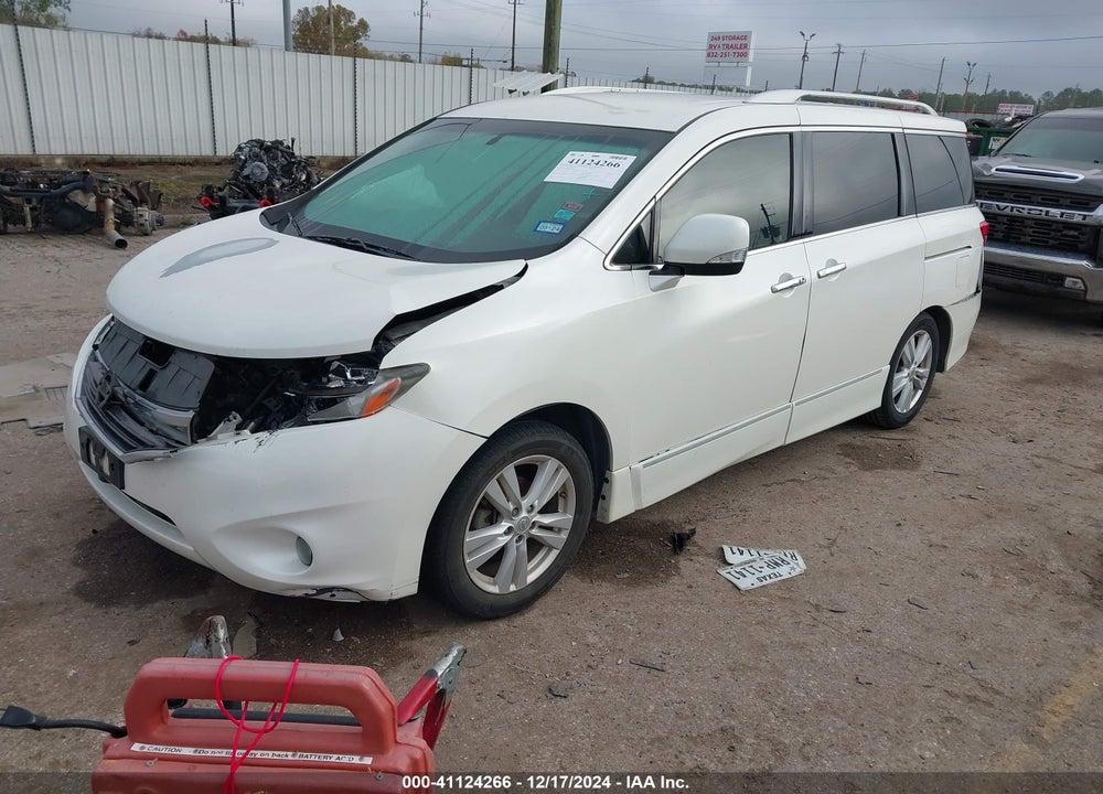 2012 NISSAN QUEST LE VIN: JN8AE2KP7C9040527