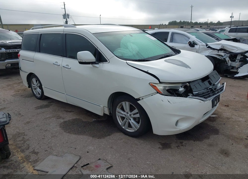 2012 NISSAN QUEST LE VIN: JN8AE2KP7C9040527