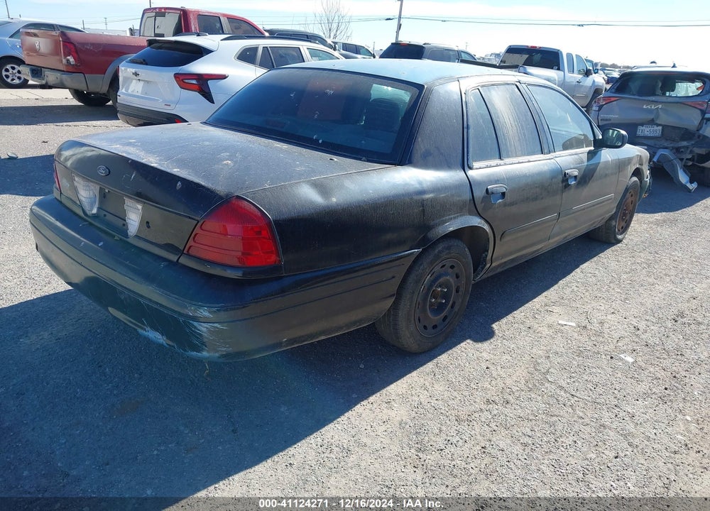 2004 FORD CROWN VICTORIA POLICE VIN: 2FAFP71W04X134912