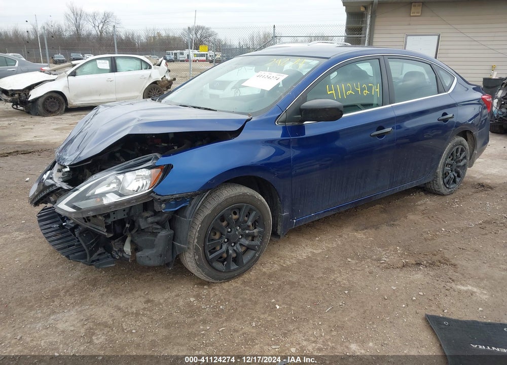 2017 NISSAN SENTRA S VIN: 3N1AB7AP9HY371388