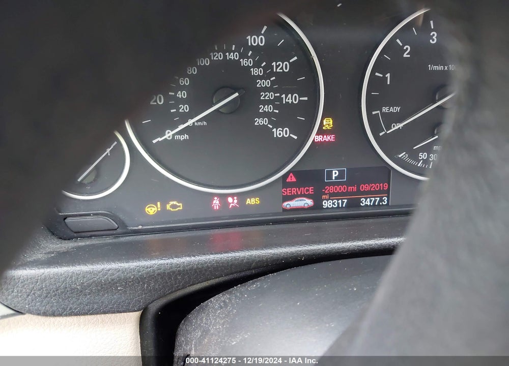 2015 BMW 328I VIN: WBA3A5C57FF609300