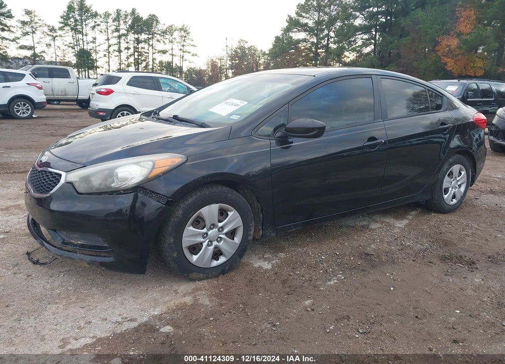 2016 KIA FORTE LX VIN: KNAFK4A62G5542466